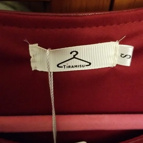 Tiramisu New Embroidered Vegan Leather Cropped Jacket, Small, $50 - Picture 7 of 15